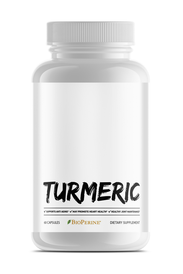 Turmeric w/BioPerine – 650mg (ORGANIC)